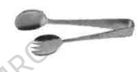 170792 SALAD SERVING TONGS STAINLESS STEEL 240MM
