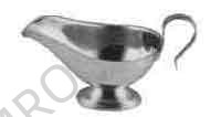 GRAVY BOAT STAINLESS STEEL 400CC