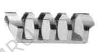 TOAST RACK STAINLESS STEEL 4 SLICES