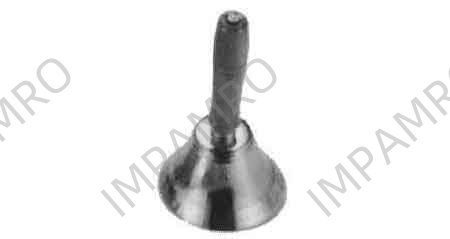 HAND BELL BRASS DIAM 125MM