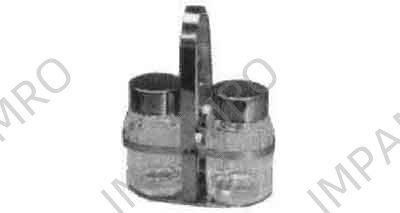 SALT & PEPPER CASTER SET