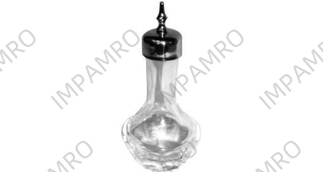 BITTERS BOTTLE GLASS 160MM HEIGHT