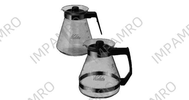 COFFEE POT BOILING DECANTER, 0.3LTR