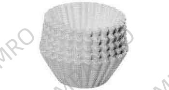 COFFEE FILTER PAPER CRINKLED 250MM DIAM 1800'S