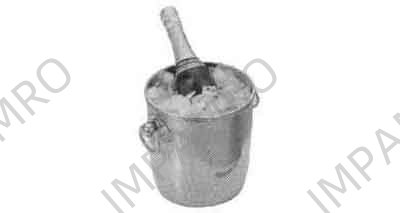 CHAMPAGNE COOLER 190MM DIAM STAINLESS STEEL
