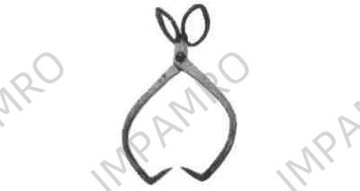 ICE BLOCK TONGS 400MM