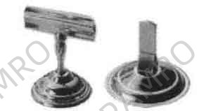 MENU HOLDER STAINLESS STEEL T-SHAPE PINCH 85MM HEIGHT