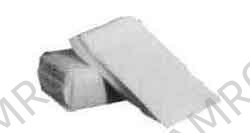 NAPKIN PAPER 1/6 FOLDED WHITE 250X250MM 10000'S