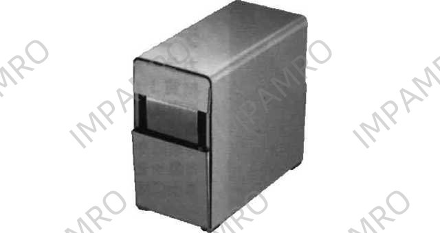 NAPKIN PAPER DISPENSER STAINLESS STEEL 115X95X140MM