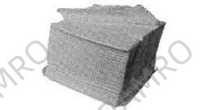 NAPKIN PAPER TABLE 2-PLY 450MM/SQUARE 2000'S