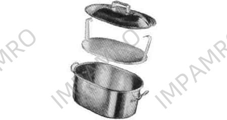 171972 FISH KETTLE ALUMINIUM 600X270X270MM