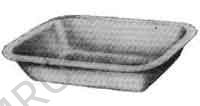 PIE DISH OBLONG ALUM 230X300X50MM
