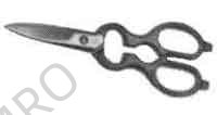 FISH SHEARS 200MM LENGTH