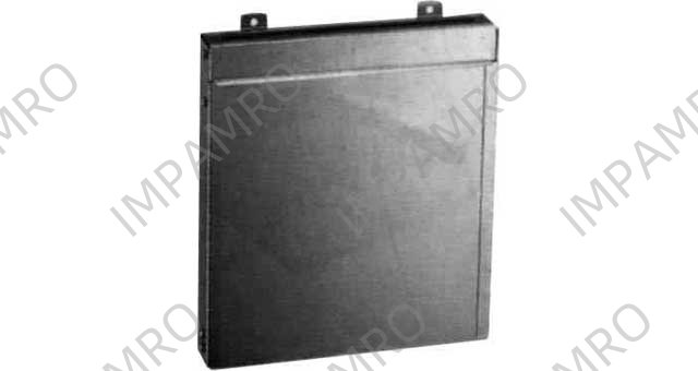 KNIFE RACK STAINLESS STEEL, SINGLE ROW 325X55X365MM