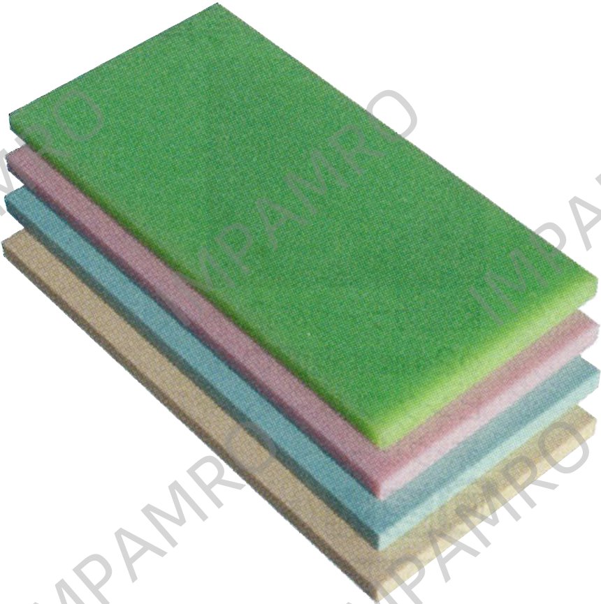 CUTTING BOARD PLASTIC COLOURED, BLUE 600X400X20MM