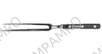 MEAT FORK STAINLESS STEEL WITH WOODEN HANDLE 300MM