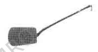 EGG TURNER STAINLESS STEEL BLADE 75X90MM
