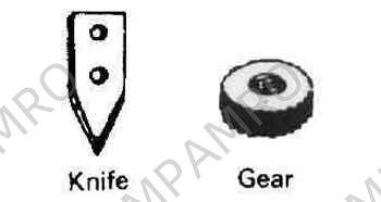 SPARE GEAR FOR EDLUND NO.3 CAN OPENER