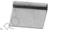 DOUGH SCRAPER STAINLESS STEEL 150X110MM
