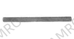 ROLLING PIN HARD WOOD FRENCH TYPE 450X30MM