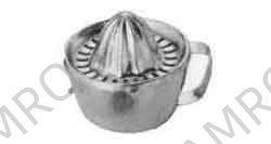 LEMON SQUEEZER STAINLESS STEEL CUP TYPE 100MM DIAM