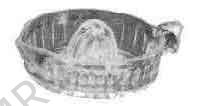 LEMON SQUEEZER GLASS REAMER TYPE 135MM DIAM