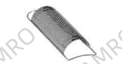 CHEESE GRATER TIN PLATED HALF-ROUND CUT 95X242MM