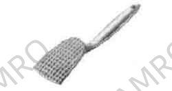 STEAK TENDERIZER NOTCHED TROWEL 200MM OVERALL