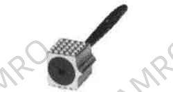 STEAK TENDERIZER SQUARE HAMMER 247MM OVERALL