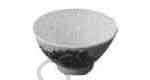 RICE BOWL REGULAR SIZE CHINA JAPANESE STYLE 119MM DIAM