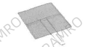 NET GRILLING STAINLESS STEEL WITH HANDLE 450X325MM