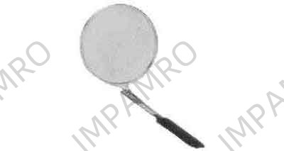 WIRE SKIMMER STAINLESS STEEL W/WOOD HANDLE DIAM 180MM