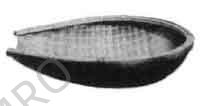 BASKET BAMBOO RICE SIDE-CUTTING 600X550X180MM