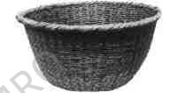 BASKET BAMBOO DEEP 340MM DIAM