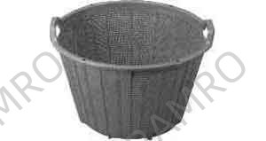 BASKET ROUND DEEP PLASTIC 550MM DIAM