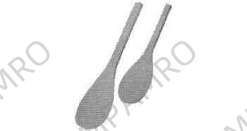 SPATULA RICE PLASTIC 295MM