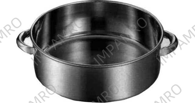WASH BASIN STAINLESS STEEL, 550MM DIAM 42LTR