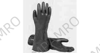 GLOVES PLASTIC OIL/ACID RESIST, SHORT