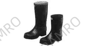BOOTS RUBBER CLOTH-LINING, SHORT 26CM