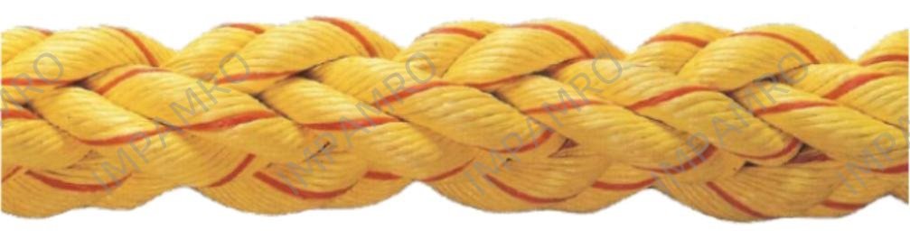 TIPTO-EIGHT MOORING ROPE, 8-STRAND 5"CIRX200MTR
