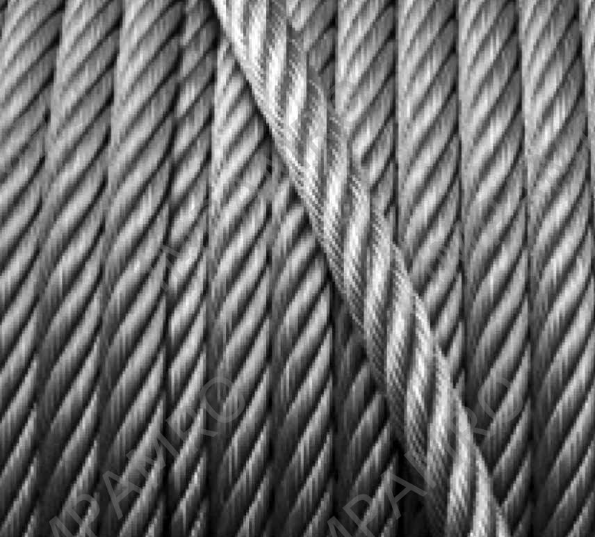 ROPE MOORING BUOYANT WINCHLINE, 6-STRAND 9"CIRX220MTR