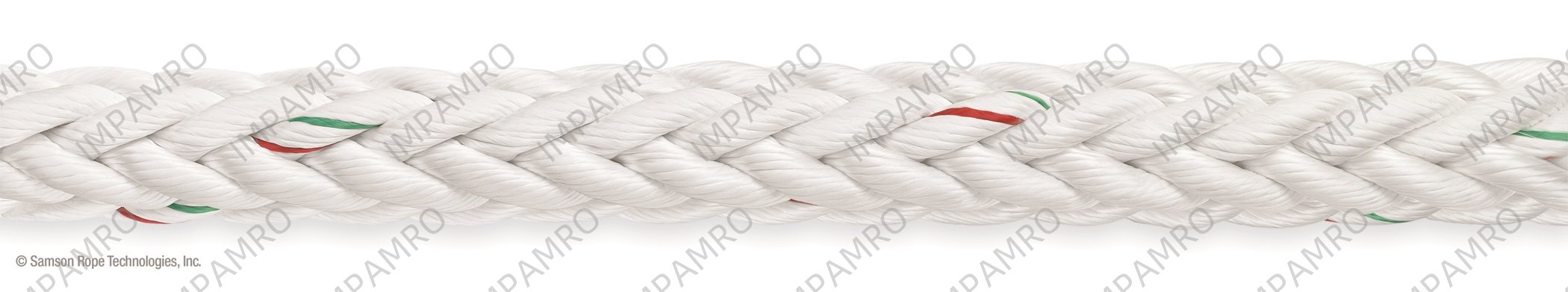 ROPE MOOR HI-TENACITY POLYESTER, 12ST "HTP-12" 40MMDIAX200MTR