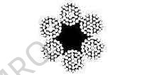 ROPE WIRE BLACK 6X37, 35.5MM DIAX200MTR W/CERT.