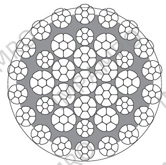 ROPE WIRE NONROTATING COMPACT, LANKOPACK 37X7 19MMDIAX200MTR