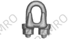 WIRE CLIP DROP-FORGED JIS-F, (EX.FR) BLACK 14MM
