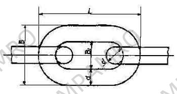 CHAIN SHORT LINK GENERAL USE, GALV 6MM SWL 0.2TON
