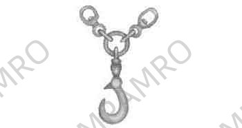 HOOK CARGO SEATTLE PATTERN, SWL 3TON
