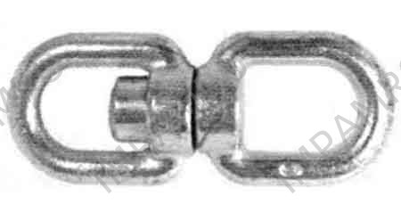 SWIVEL REGULAR FORGED STEEL, 16MM