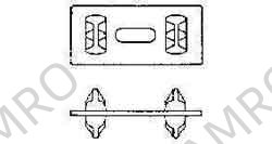 STACKER DOUBLE GALV MODEL DS-2, FLANGE THICKNESS 12MM