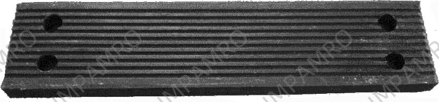 PILOT LADDER STEP RUBBER, 525X115X28MM